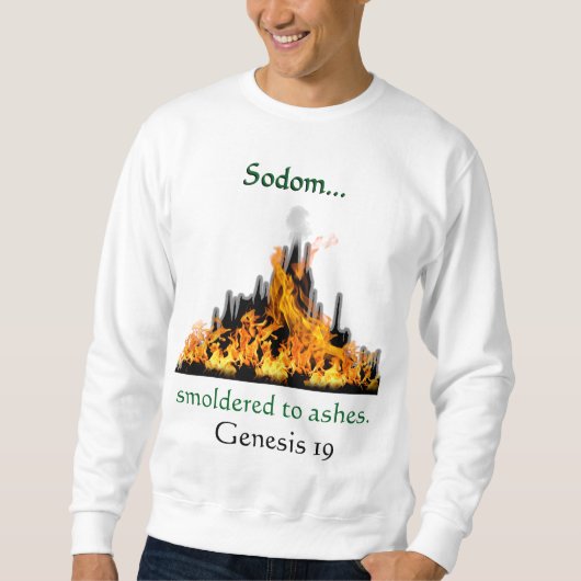 Gott gerichtet sweatshirt (Vorderseite)