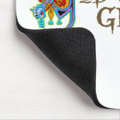 Gott geschaffenes Gleiten Mousepad (Ecke)