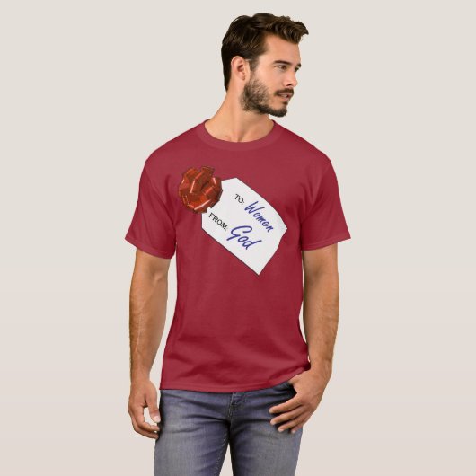 Gott-Geschenk zu den Frauen T-Shirt (Vorne ganz)