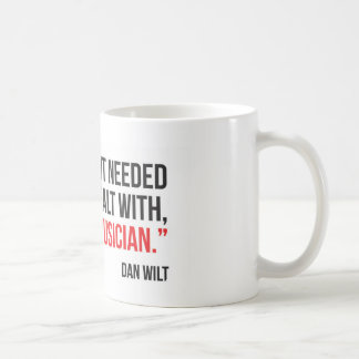 Gott geschickt einer Musiker-Kaffee-Tasse Kaffeetasse