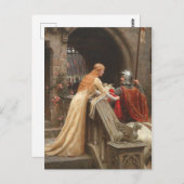 Gott-Geschwindigkeit durch Edmund Blair Leighton, Postkarte (Vorne/Hinten)