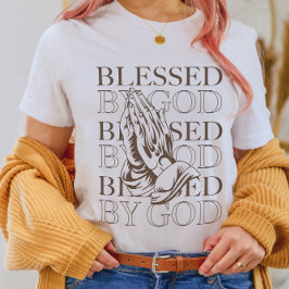 Gott gesegnet | Moderne Christliche Ästhetik T-Shirt