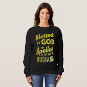 Gott gesegnet sweatshirt (Vorne ganz)