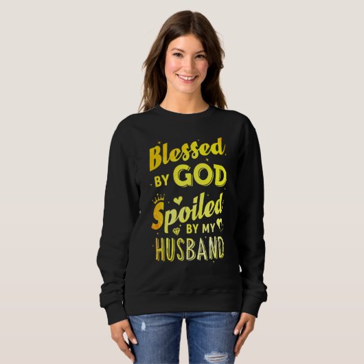 Gott gesegnet sweatshirt (Vorne ganz)