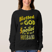 Gott gesegnet sweatshirt (Vorderseite)