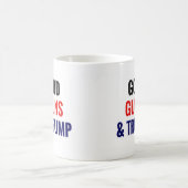 Gott-Gewehre u. Trumpf Kaffeetasse (Mittel)