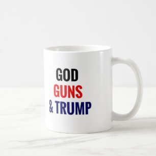 Gott-Gewehre u. Trumpf Kaffeetasse