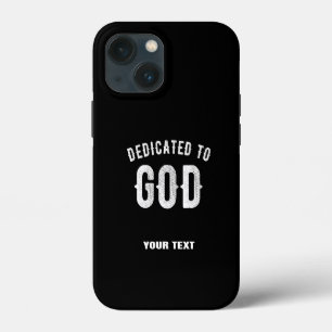 GOTT GEWEIHT INDIVIDUELL ANPASSBAR KÜHLE WEISSE SC iPhone 13 MINI HÜLLE