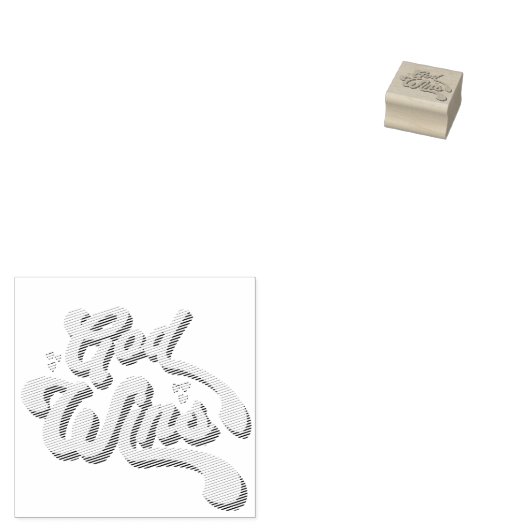 Gott gewinnt die Briefmarke der Christen Gummistempel (Stempel)