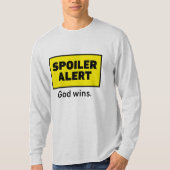 Gott gewinnt - grau T-Shirt (Vorderseite)