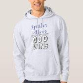 Gott gewinnt hoodie (Vorderseite)