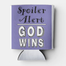 Gott gewinnt kann kühlen dosenkühler