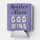 Gott gewinnt kann kühlen dosenkühler (Rückseite)