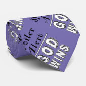 Gott gewinnt krawatte (Gerollt)