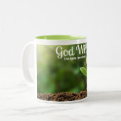 Gott gewinnt Tasse (Vorderseite Links)