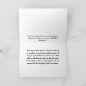 Gott gibt dir Frieden Karte (Innenseite)