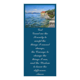 Gott gibt mir die Heiligkeit, das zu akzeptieren,  Werbekarte