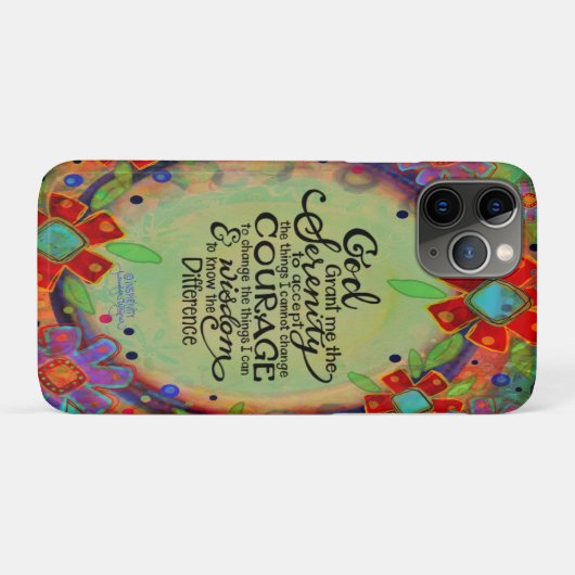 "Gott gibt mir die Heiligkeit" Inspirivity Case-Mate iPhone Hülle (Rückseite (Horizontal))