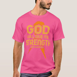 Gott gibt mir Kraft ADHS Bewusstsein T-Shirt
