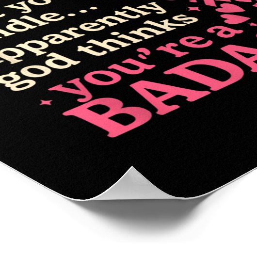 Gott gibt nur, was man mit der sonnigen Brust umge Poster (Ecke)