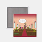 Gott gibt uns nie mehr, als wir bewältigen können magnet (Vorderseite/Rückseite)