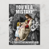 Gott glaubt an dich (SJNS) Postkarte (Vorderseite)