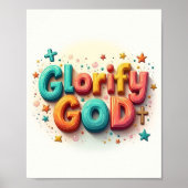 Gott glorifizieren poster (Vorne)