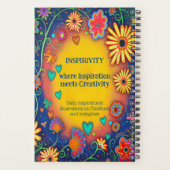 Gott Got diese Personalisierte Hübsche Blüte Planer (Rückseite)