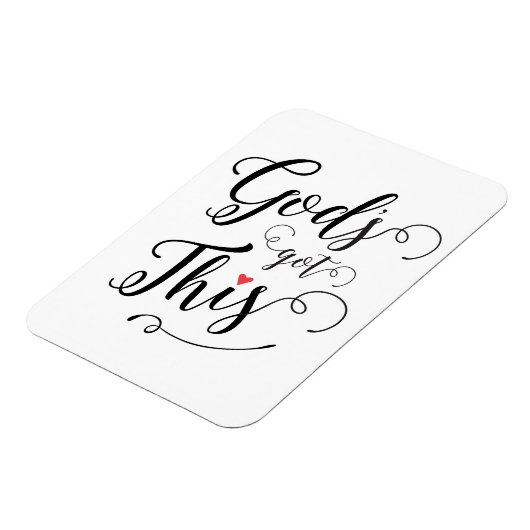 Gott Got dieses Magnet (Linke Seite)