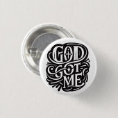 Gott Got mir Button (Vorne & Hinten)