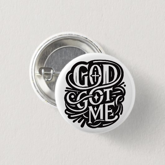 Gott Got mir Button (Vorne & Hinten)