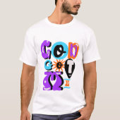 Gott Got mir Retro Christlicher Glaube T-Shirt (Vorderseite)