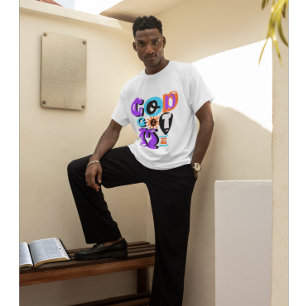 Gott Got mir Retro Christlicher Glaube T-Shirt