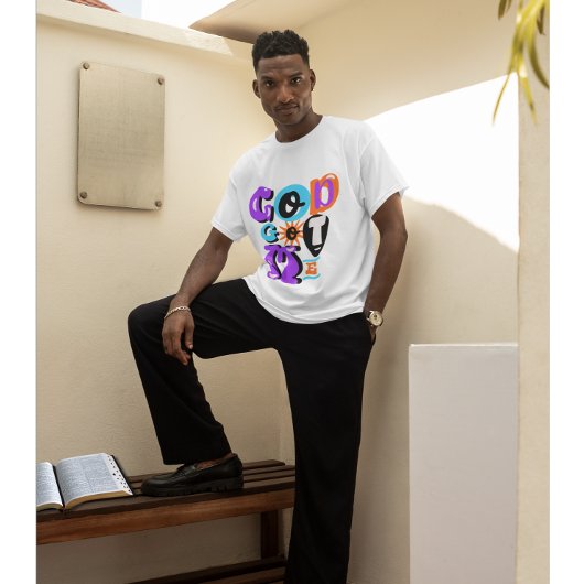 Gott Got mir Retro Christlicher Glaube T-Shirt