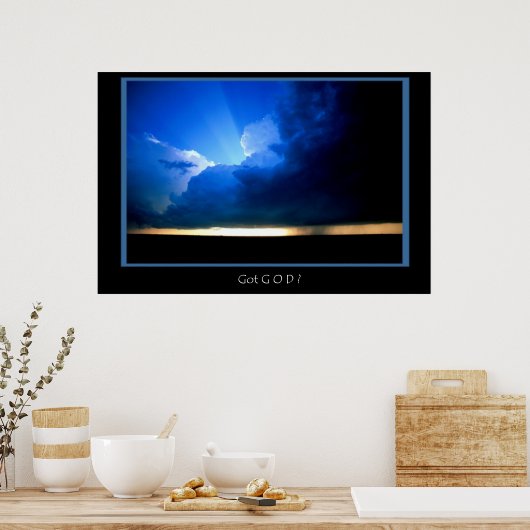 GOTT got? Poster (Küche)