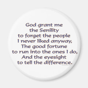 Gott Grant ich Spaß Magnet