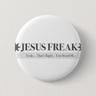 Gott-Gruppen-Jesus-Freak Button