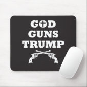 GOTT GUNS & TRUMP! Recht auf Waffenbesitz Mousepad (Mit Mouse)
