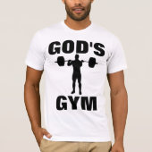 GOTT-GYM, Christliche T - Shirt (Vorderseite)