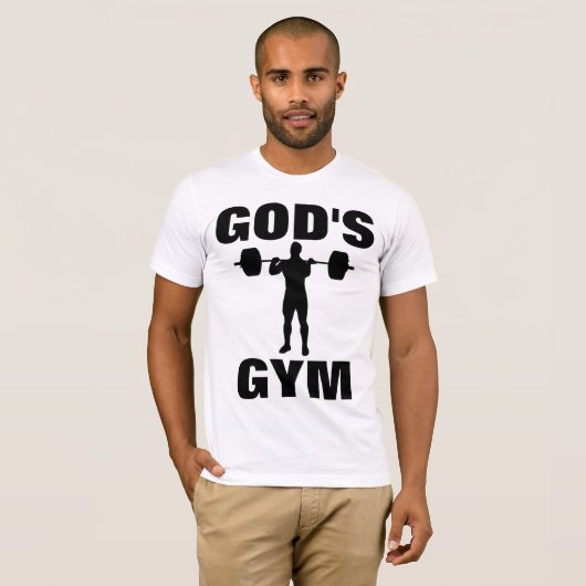 GOTT-GYM, Christliche T - Shirt (Vorne ganz)