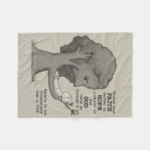 Gott hält uns fleecedecke (Vorderseite (Horizontal))