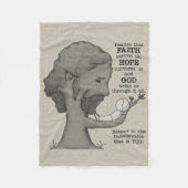 Gott hält uns fleecedecke (Vorderseite)