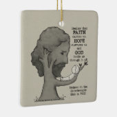 Gott hält uns keramikornament (Rechts)