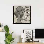 Gott hält uns poster (Heimbüro)