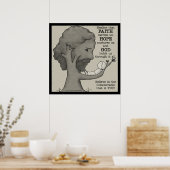 Gott hält uns poster (Küche)