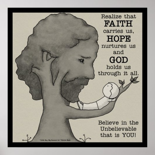 Gott hält uns poster (Vorne)