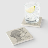 Gott hält uns steinuntersetzer (Seitenansicht)