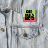 Gott hasst Fakten Button (Beispiel)