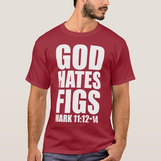 Gott hasst Feigen-11:12 - 14 T-Shirt (Vorderseite)