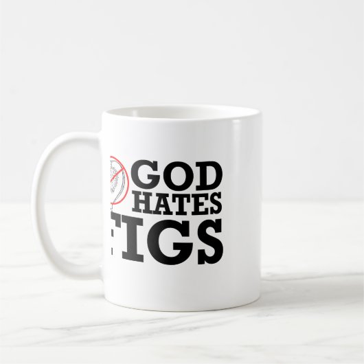 GOTT HASST FEIGEN - .PNG KAFFEETASSE (Links)